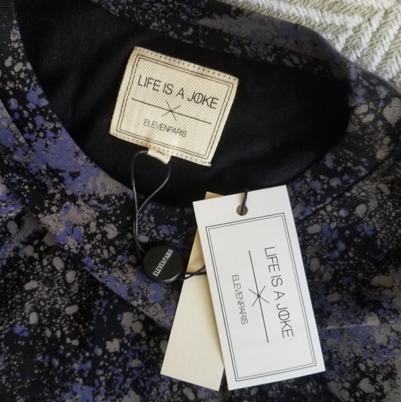 NWT Paint Splatter Galaxy Print Dress - Picture 7 of 10